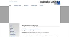 Desktop Screenshot of industrieverein.org